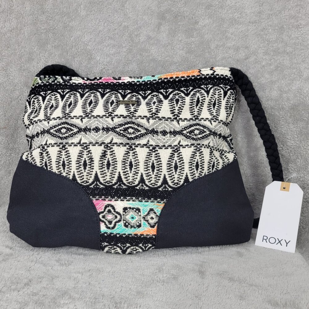 Roxy-"Feeling This Way" Boho Cotton Blend Shoulder Bag *NWT*